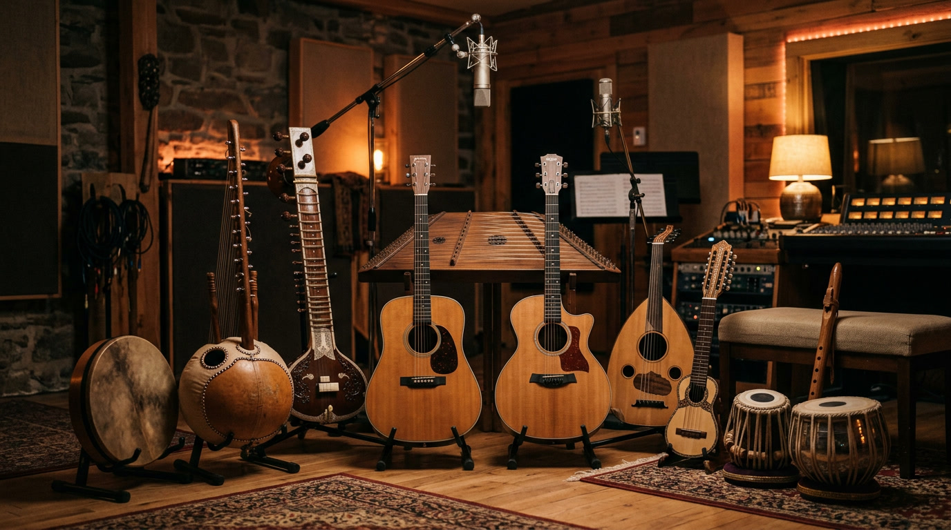 harmoni musik tradisional modern