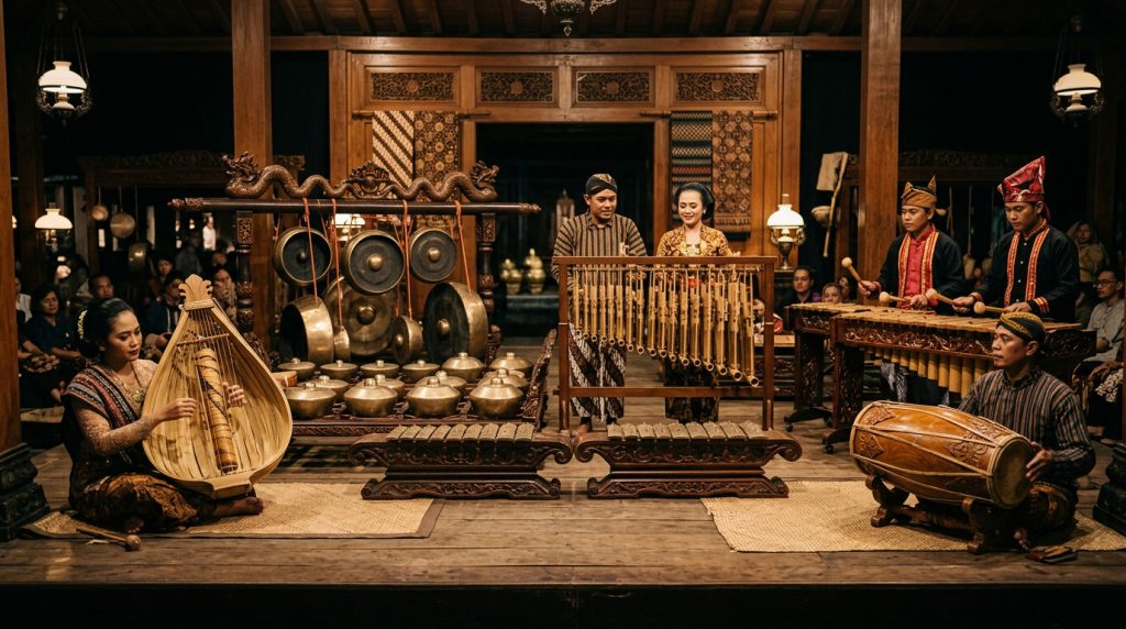 alat musik tradisional Indonesia